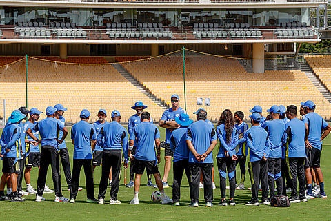 IND vs BAN series: Indian cricket team training